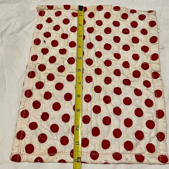 SOLD!!! Vintage patchwork quilt blanket doll or dollhouse 10”x12” - Picture 4 of 13